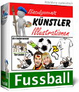 Künstler-Illustrationen - Fussball