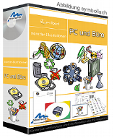Künstler-Illustrationen - PC und Büro