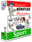 Künstler-Illustrationen - Sport