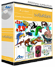Künstler-Illustrationen Wildtiere