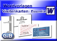 Wordvorlagen Visitenkarten - Essential