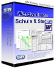 Wordvorlagen für Schule und Studium