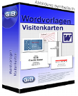 Wordvorlagen Visitenkarten