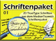 Schriftenpaket 1
