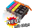 Patronen für Druckerserie Canon Pixma ip3600 mit Chip
