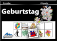 Künstler Cliparts Geburtstag