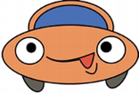 Lachendes Auto