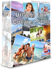 urlaubs foto collage printer 2 0 professional photo collage printer