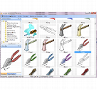 Künstler-Illustrationen Werkzeug - Im praktischen Browser lassen sich alle Cliparts betrachten und kopieren