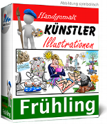 Künstler-Illustrationen - Frühling